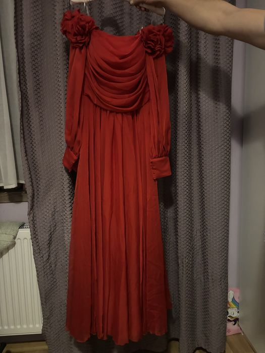 rochie de ocazie din vual