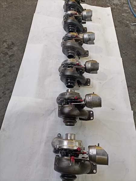 6бр РЕЦИКЛИРАНИ турбини за 1.6hdi-109кс