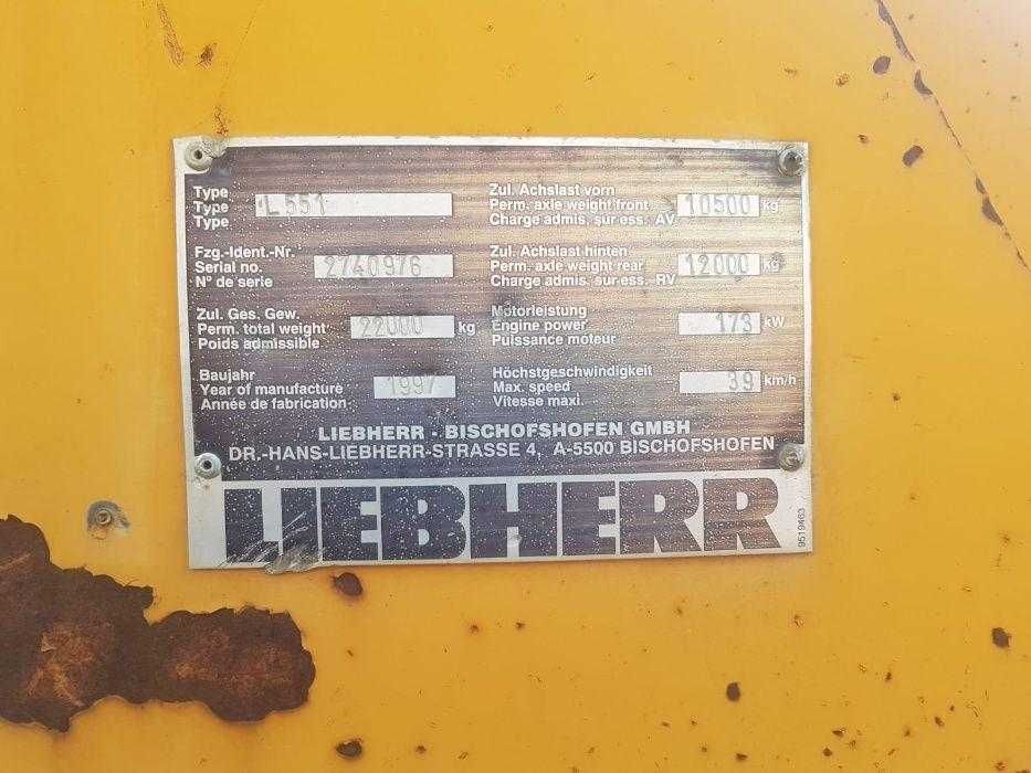 Dezmembrez incarcator frontal Liebherr 551 - piese de schimb Liebherr