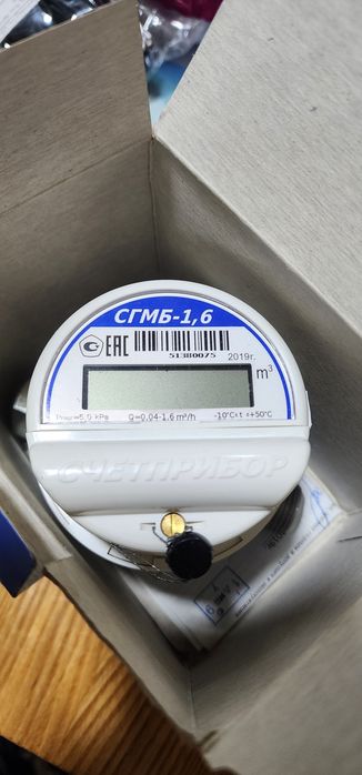 Счётчик газа СГМБ-1,6 (2019г)