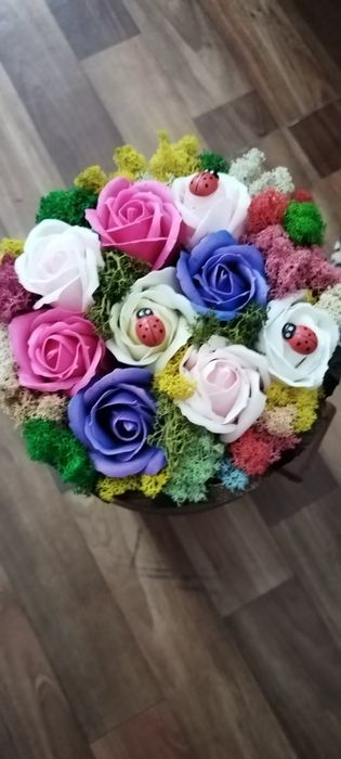 Декорации от жив скандинавски мъх