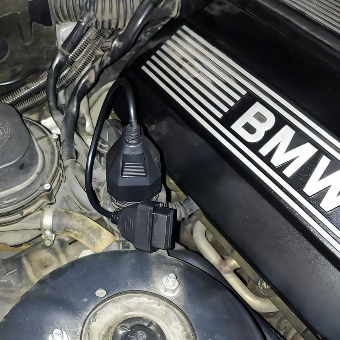 Гаранция! Нов BMW Адаптер 20 към 16 пина OBD 2 Букса за Диагностика