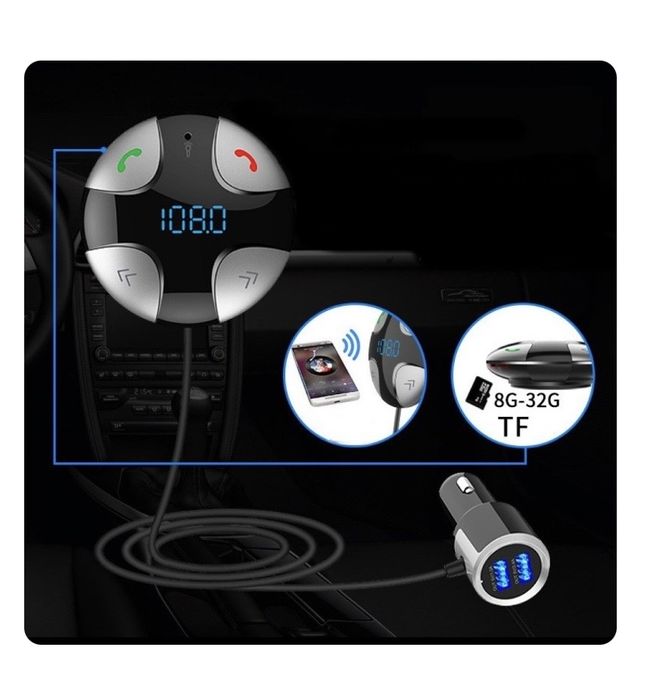 Хендсфри mp3/ bluetooth плеър