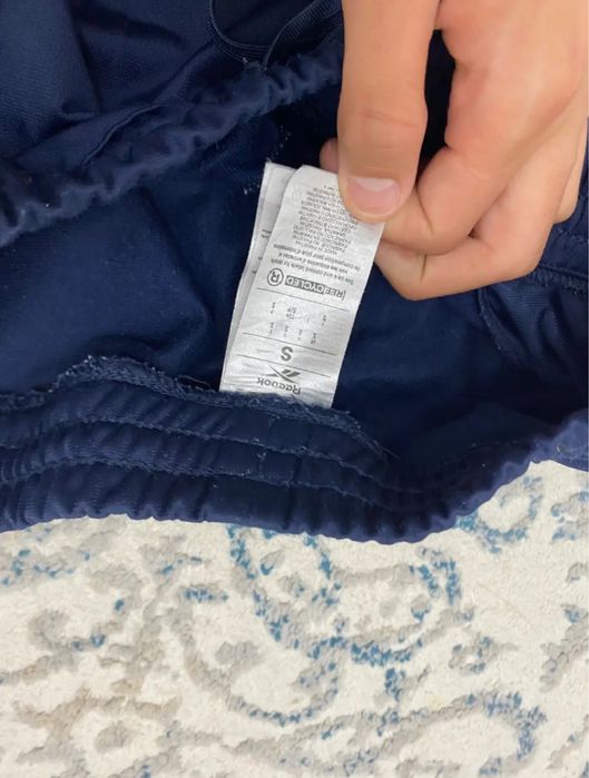 Reebok трико темно синий