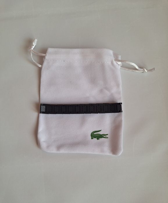 Brățară Lacoste Bărbați, culoare Negru, mărime 21cm