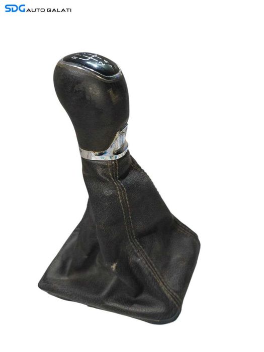 Nuca cu Manson Piele Cutie Viteze Manuala 5 Trepte Skoda Superb 2 2008 - 2015 Cod 3T0711113 (Prezinta Urme de Uzura) [LR1221]