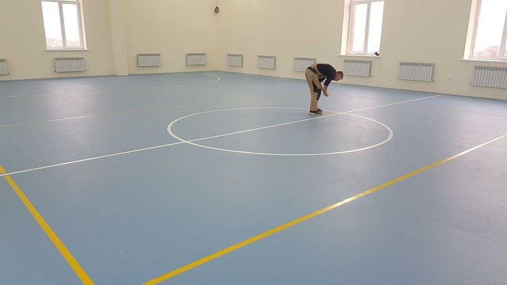 Спортивное ПВХ покрытие