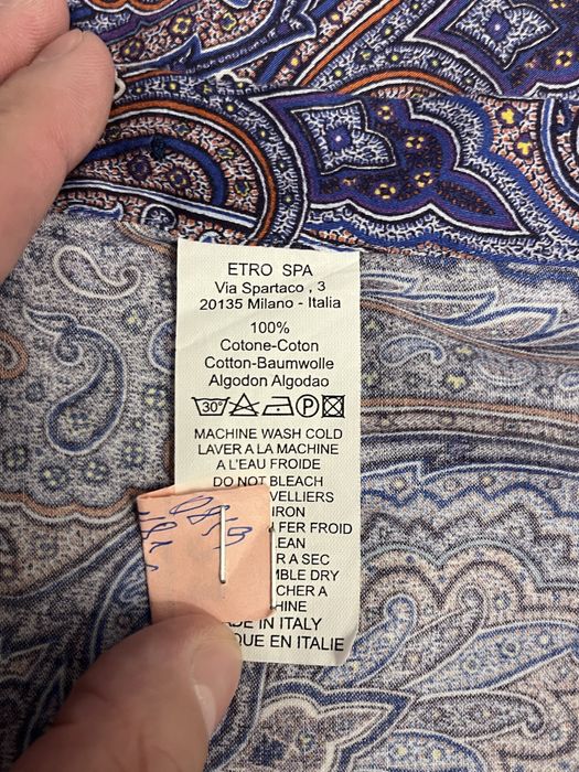 Рубашка итальярского бренда ETRO