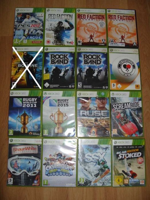 Игри за Xbox 360 Част 2 - 15лв за брой