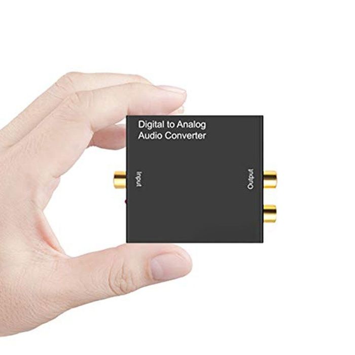Цифрово - аналогов аудио DAC с оптичен вход + Гаранция
