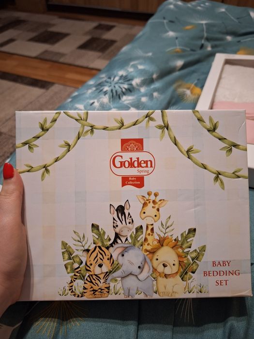 Lenjerie copii cu ursuleț