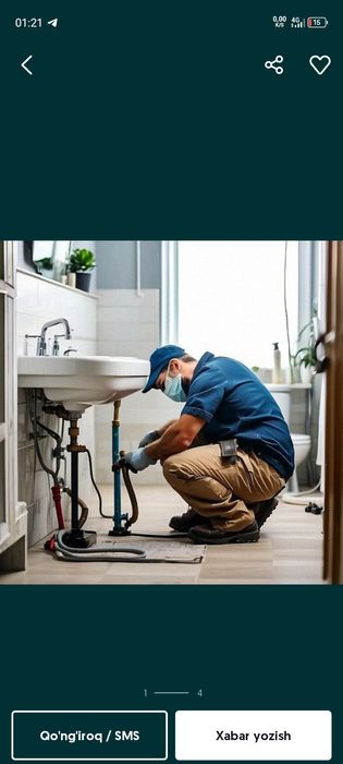 Сантехник хизмати 24/7 Santexnik xizmati