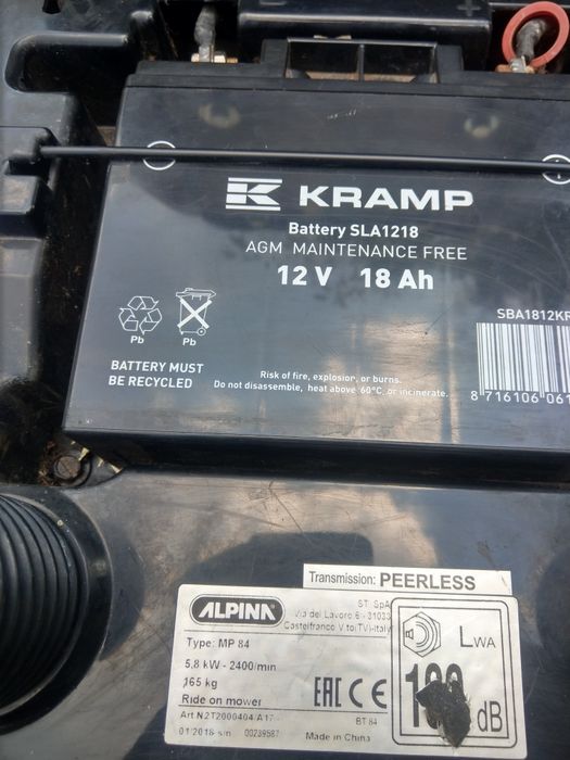 Tракторна косачка Alpina