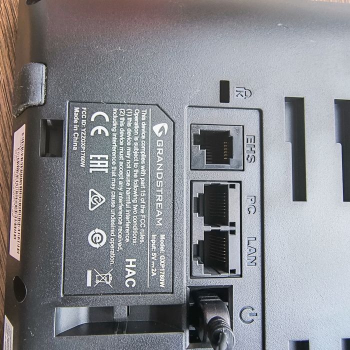 Telefon IP Grandstream GXP1760 - 6 linii, HD Audio, PoE