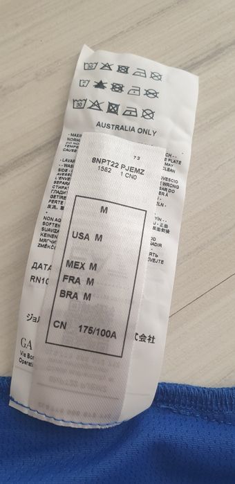 Emporio Armani EA7 Ventus 7 Stretch  M НОВО! ОРИГИНАЛ! Мъжка Тениска