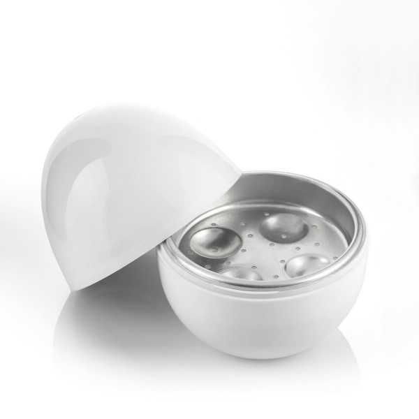 Fierbator de oua pentru cuptorul cu microunde pentru 4 oua cu retete