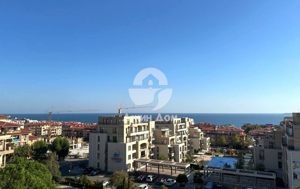 Двустаен апартамент с ПАНОРАМА МОРЕ в к-с “Луксор”, гр. Свети Влас
