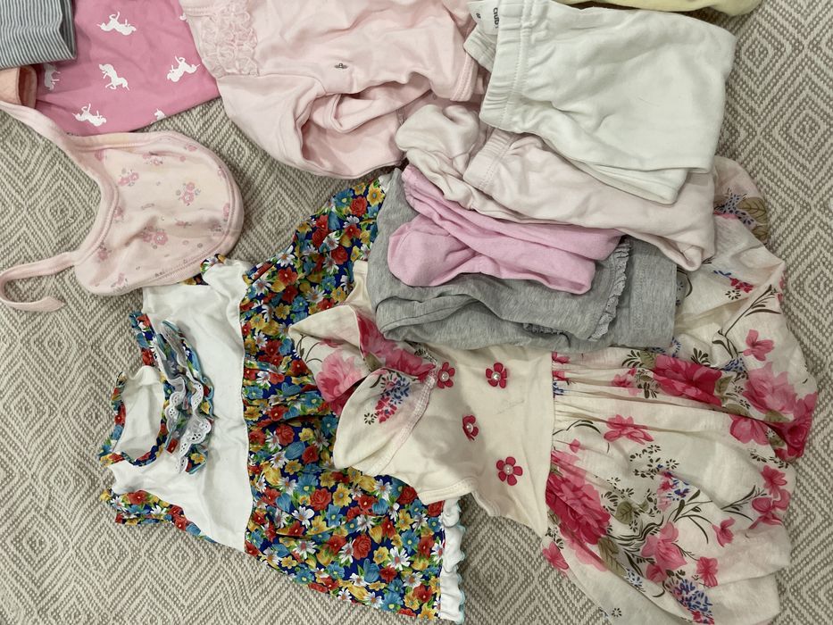 Вещи б/у на девочку 56-86