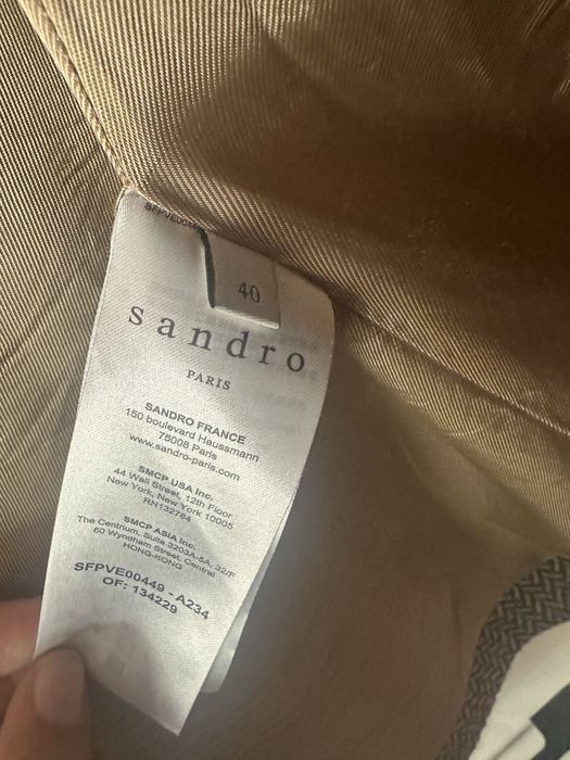 Sandro Paris сако