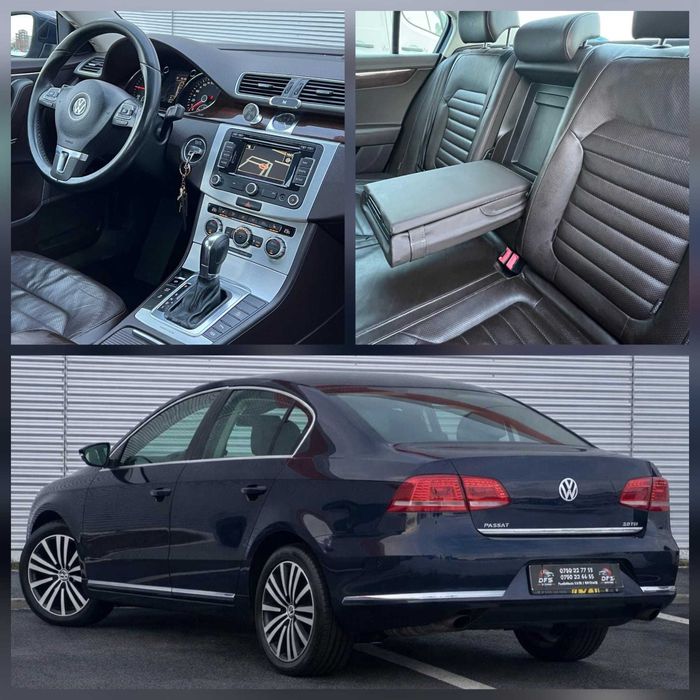Vand Volkswagen Passat 4x4 2.0TDI automat 2013 masaj LED inmatriculat