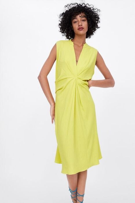 Rochie galbena Zara