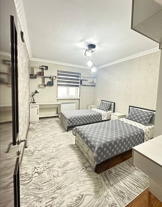 Аренда 3х ком. Евро квартира в Сергели новастройка 9-участок