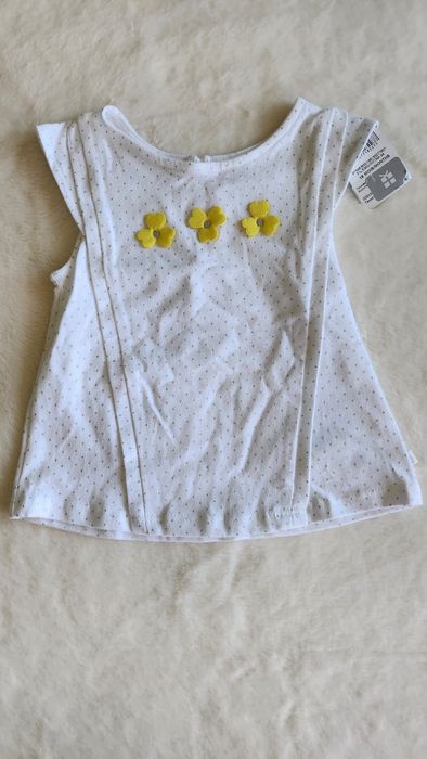 Бебешки детски комплект от две части за момиче 18 месеца на Obaibi