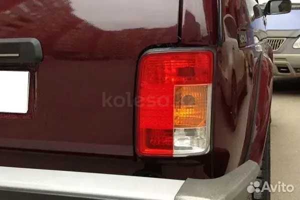 Фонари Нива 4Х4 "Хрусталики" Красные