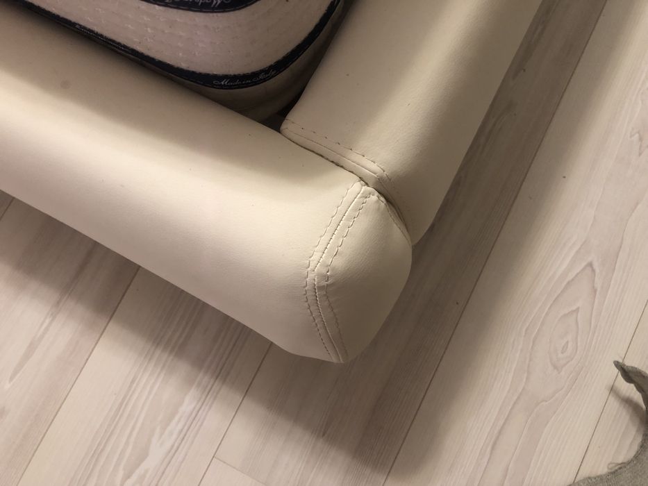 Спалня с матрак кожена 220 ЛЕВА