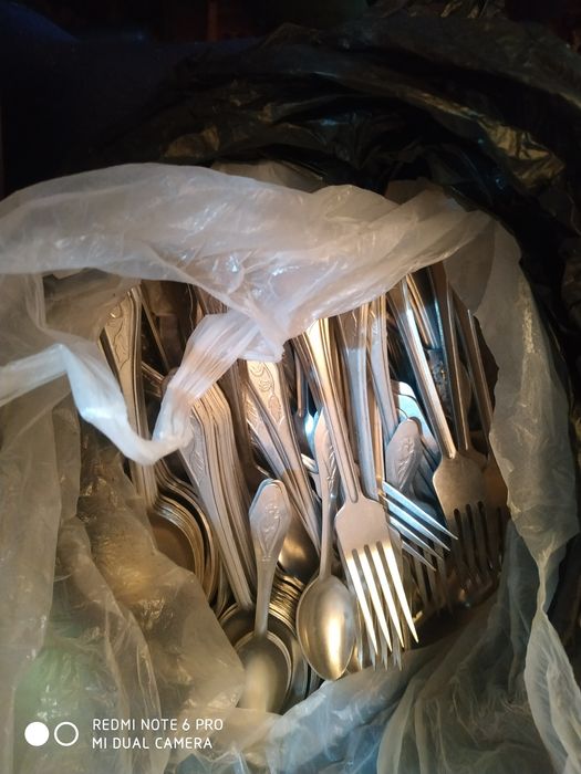 Продам алюминиевые ложки и вилки!