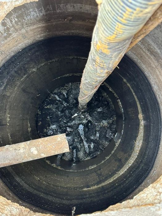 септик чистка  откачка ила