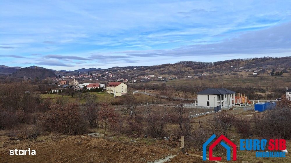 Casa individuala teren 561 mp cu garaj in Sibiu Cisnadioara