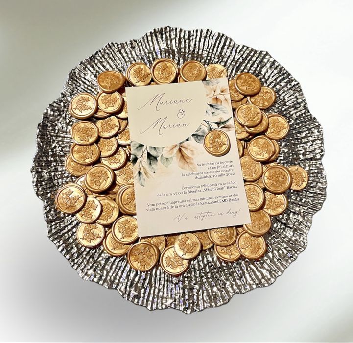 Sigilii de ceara pentru nunta si botez