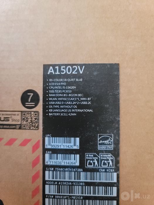 Noutbuk Asus vivobook