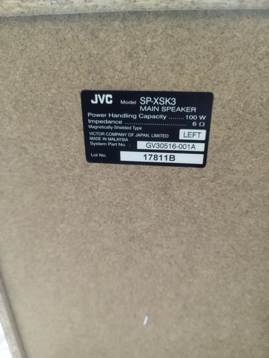 Музыкальный центр jvc