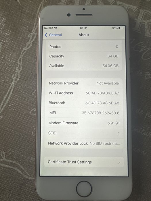 iph 8 ,64 gb liber reta