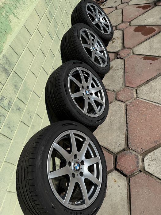 Диски с резиной на бмв е39 р17