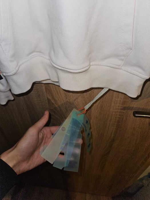 Hanorac Off-White marker hoodie alb (S)