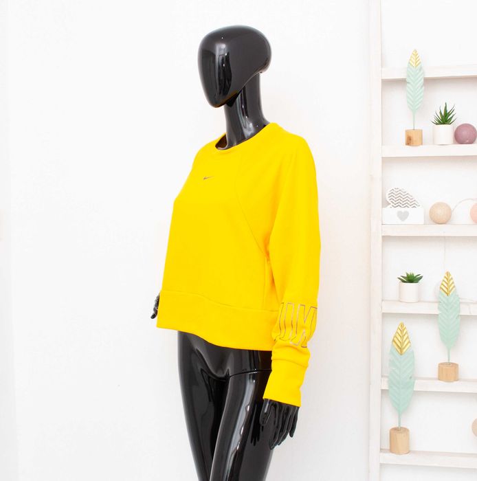 Nike оригинална блуза Dri-Fit свободен модел за спорт блестящо лого М