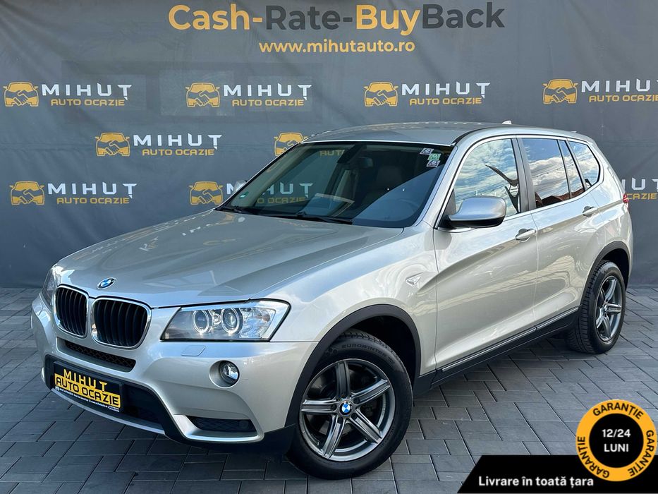 BMW X3 XDrive 2.0 Diesel (184 CP) 2012 Euro5 | Rate fixe | Garantie