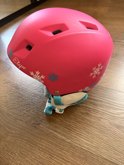 Cască schi / snowboard fete Etape – Mărime 48-52 cm (Roz)