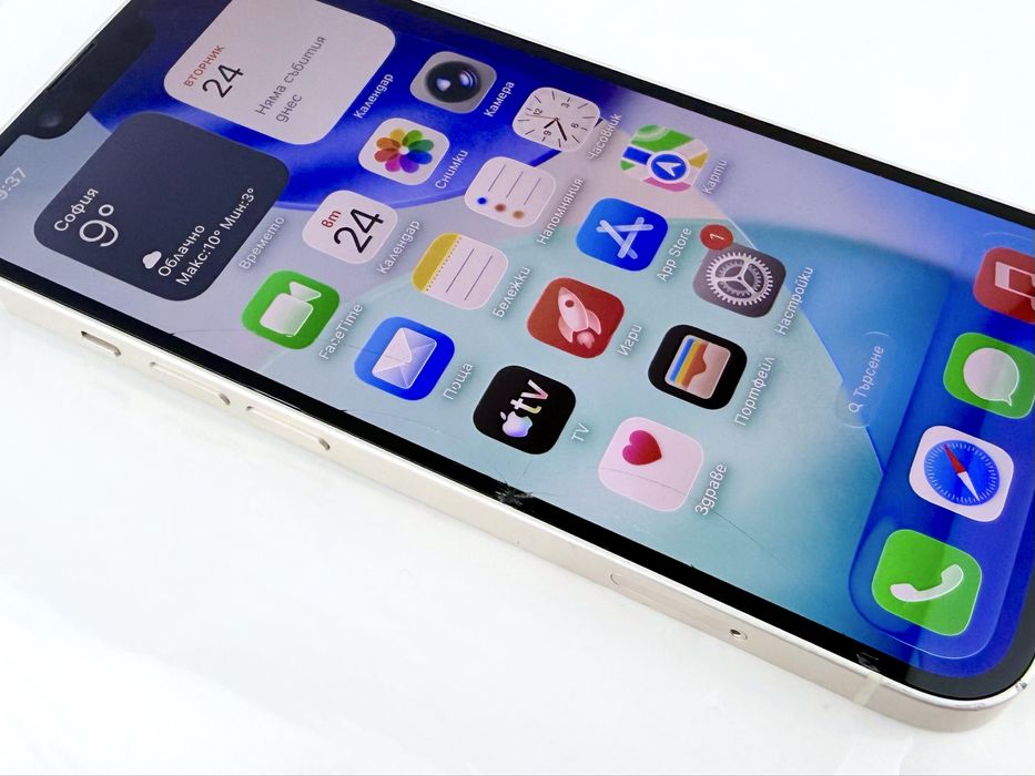 Apple iPhone 14 128GB Starlight Отличен!