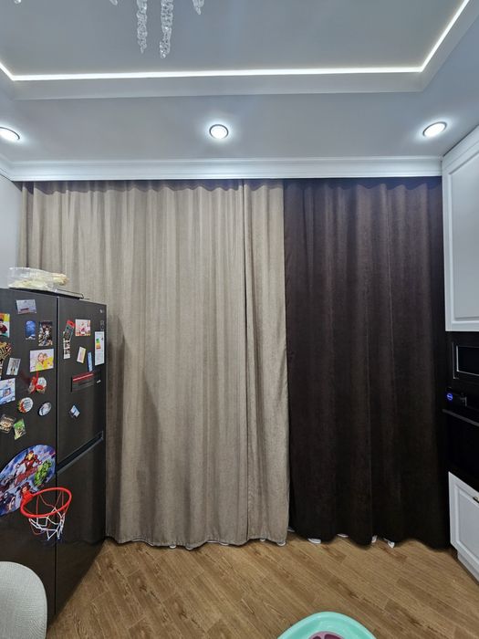 Продам шторы с тюлью