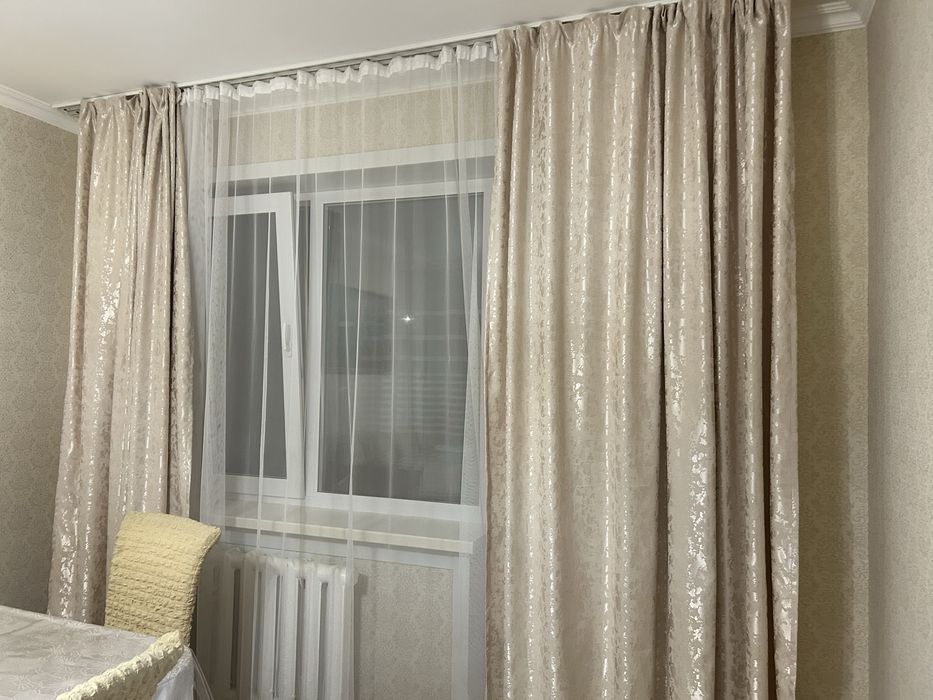 Шторы+тюль комплект