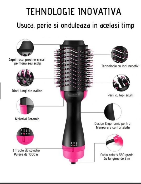 Perie NOUA electrica One Step