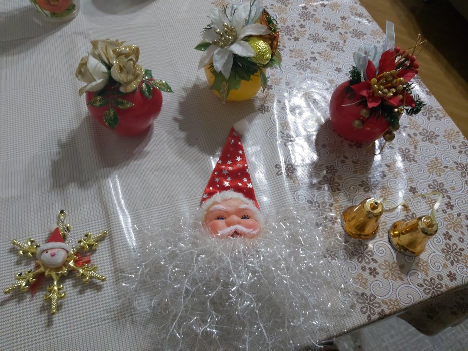 Новогодние игрушки елка