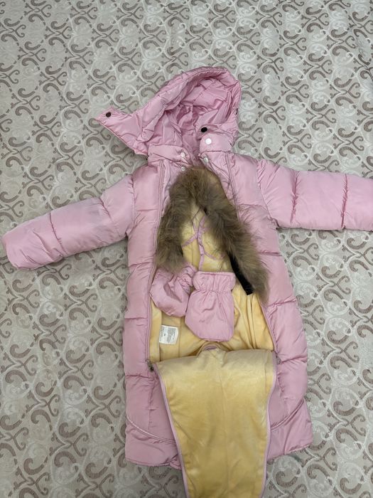 Зимний комбенезон для девочек