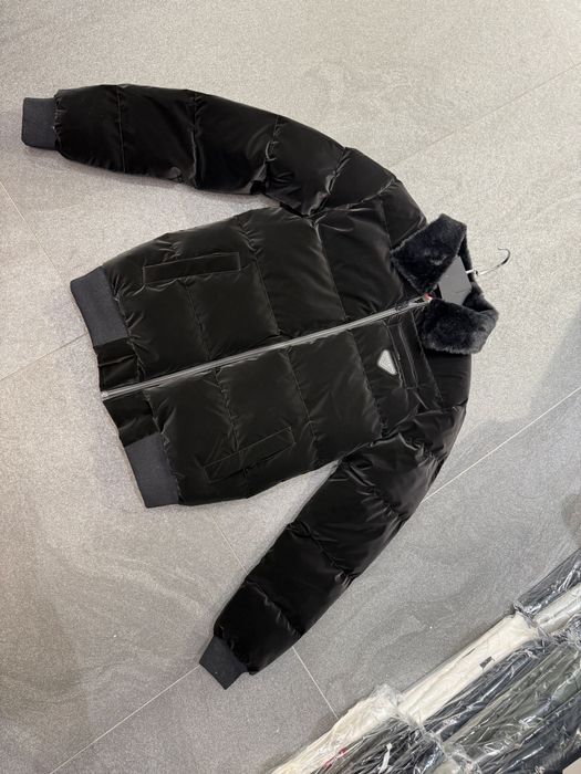 Geaca groasa cu guler blana