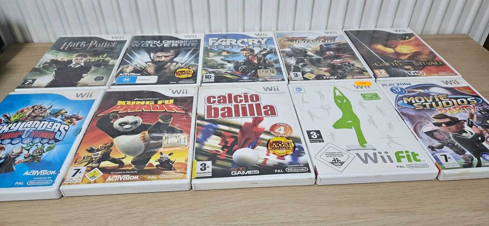Jocuri wii  10 bucati