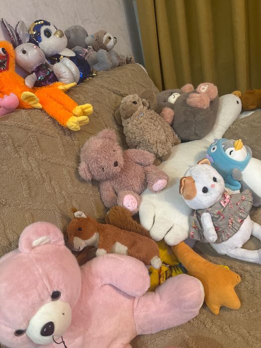 Игрушки мягкие пакет